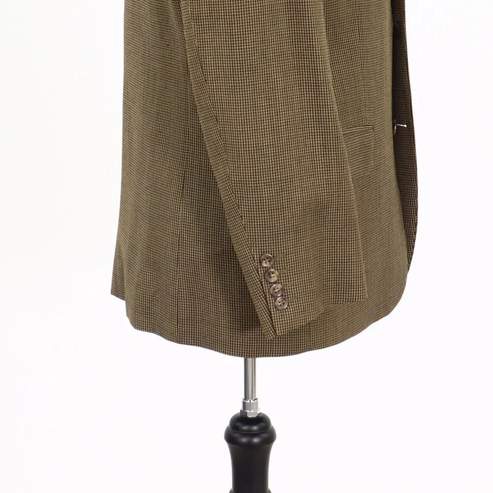 Jack Victor 42L Brown HT 3-Button Sport Coat Blazer Jacket P563